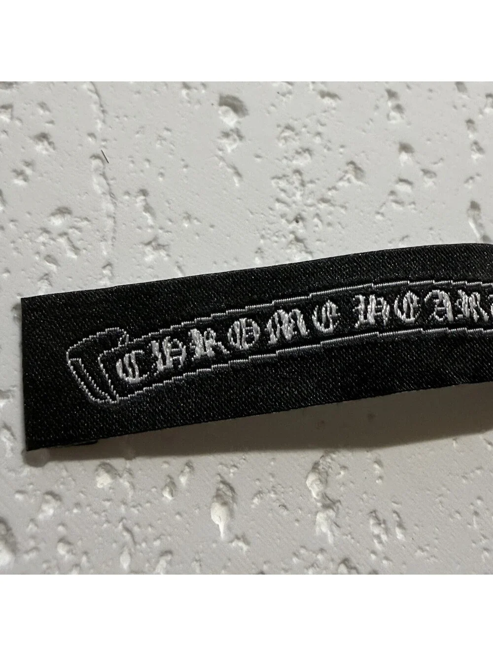Chrome Hearts 1 Designer Tag LABEL Replacement Sewing Accessories 6 X 1 cm
